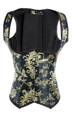 F3196               Vintage Embroidered Underbust Corset